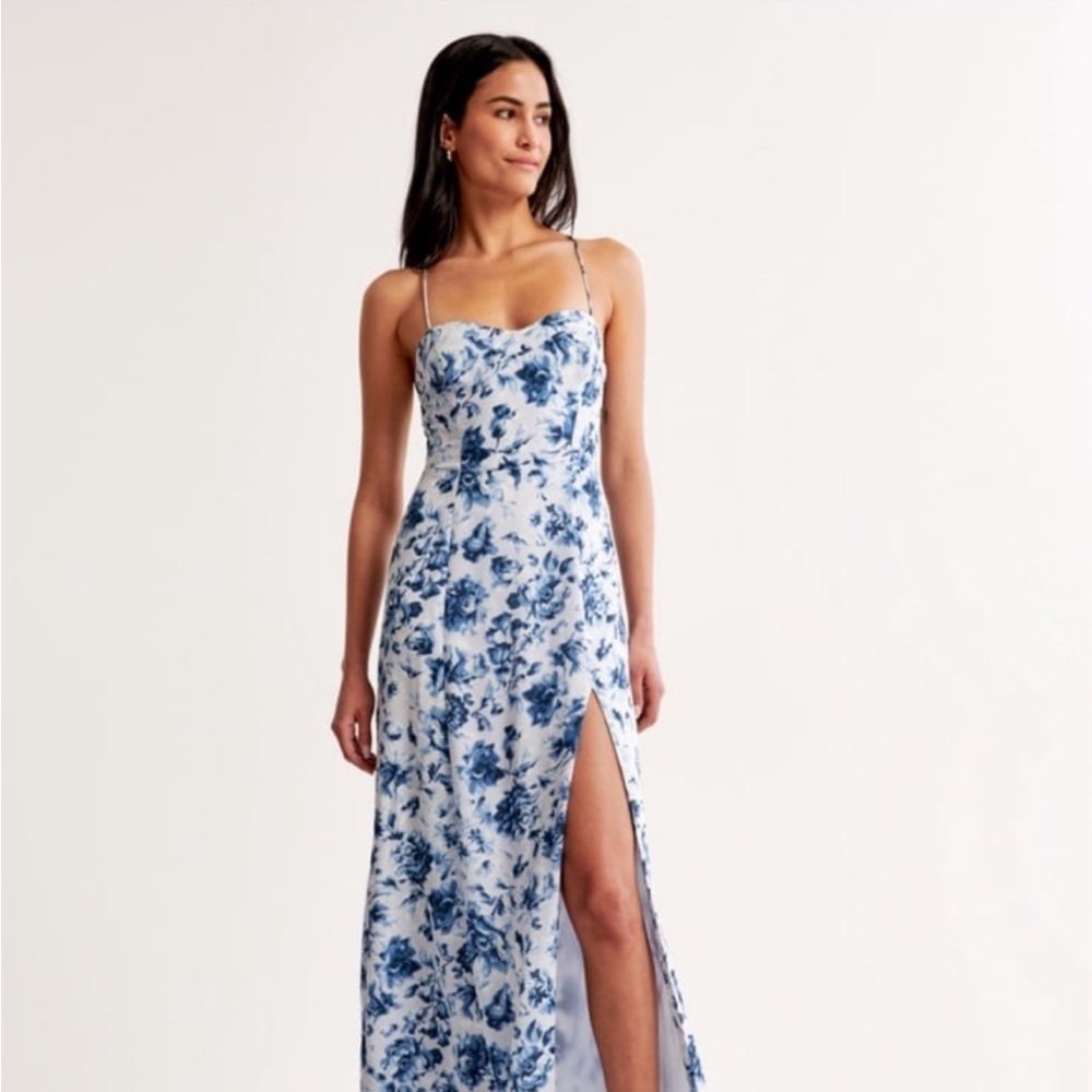 Abercrombie and Fitch Floral Camille Slip Dress